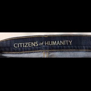 Citizen of Humanity low rise boot cut jeans